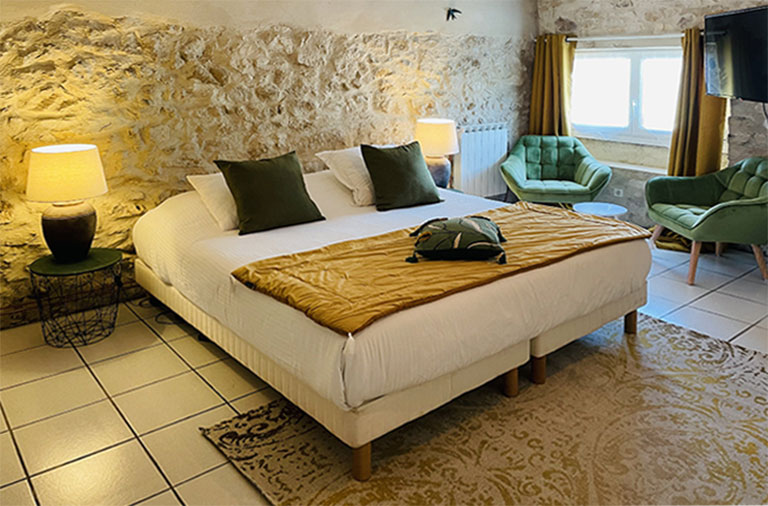 Charming guest rooms Bastide des Bourgets - Provence - Sault 